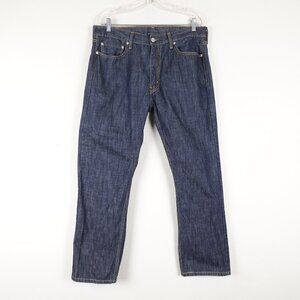 Levi's 513 Slim Straight Jeans Men's 36x28 100% Cotton Denim